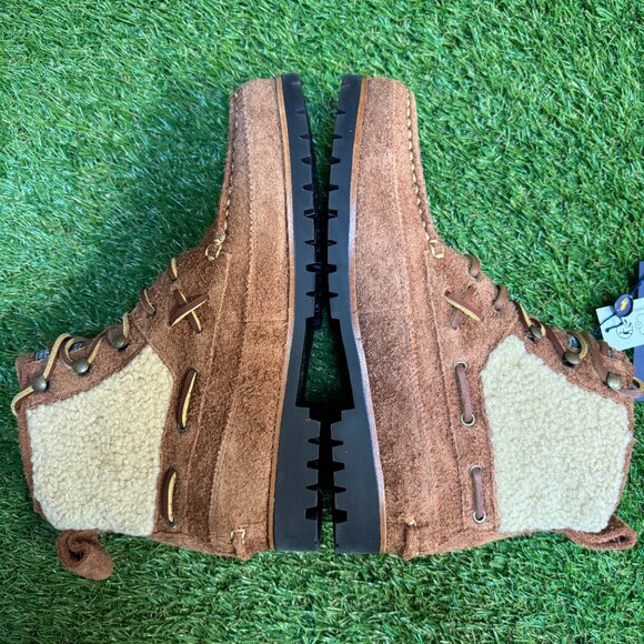 Polo Ralph Lauren Polo Country Ranger Boots Suede Faux Shearling Mens NEW main image 7